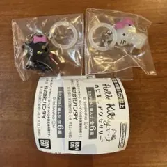 ハローキティ　めじるしアクセサリー　小悪魔　チャーミー　キティ　ガチャ