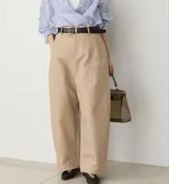 新品 マディソンブルー 19SS クロップドチノパンツ 02 ベージュ - メルカリ