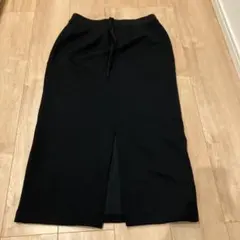 UNIQLO ブラックタイトスカート L