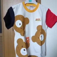 ミキハウス ホットビスケッツ Tシャツ ホワイト マルチ 120