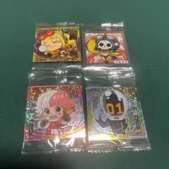 ワンピースウエハースシール 4枚セット ⑧