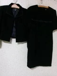 104348 レディース　礼服　ワンピーススーツ　7AR