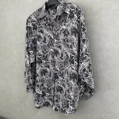 ペイズリー柄 シャツ