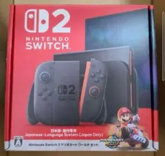 Nintendo Switch 2 日本語専用 本体　マリオカートセット