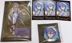 にじさんじ 小柳ロウ ハロウィン2024 アクスタ 缶バッジ チェキ風カード