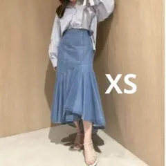 SNIDEL デニムマーメイドスカート XS