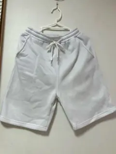 ホワイト スウェット ショートパンツ ハーフパンツのサムネイル