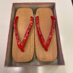 下駄  レディス　23センチ　桐の下駄