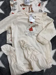H&M ロンパース プーさん 2枚セット