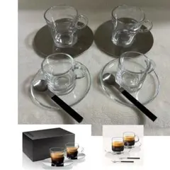 Nespresso ネスプレッソ コーヒー カップ＆ソーサー 4客セット