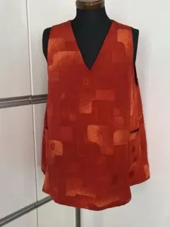 着物古布使用リメイクベスト