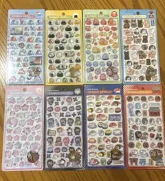 〈正規品〉ボンボンドロップシール 和柄8枚セット