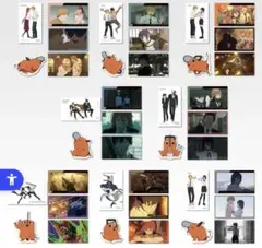チェンソーマン 一番くじ G賞 ホログラムステッカーセット　コンプリート