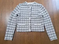 UNIQLO ユニクロ　ニットショートジャケットショート丈 長袖カーディガン M