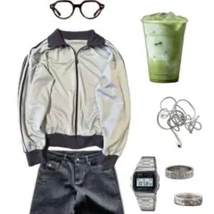 y2k 00s archive 短丈track jacket c-boy