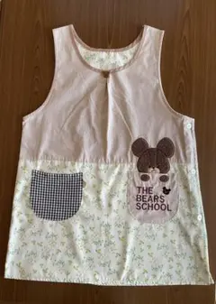 くまのがっこう　エプロン　保育士　介護士