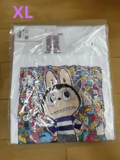 【新品未使用未開封】UNIQLO ユニクロ ラブブ Tシャツ XL 白　ホワイト