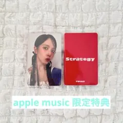 TWICE apple music 通常盤 予約特典トレカ ミナ