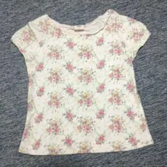 SIMPLE FREE 花柄 Tシャツ 90