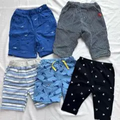【子供服まとめ売り】半ズボン 5点セット 110㎝