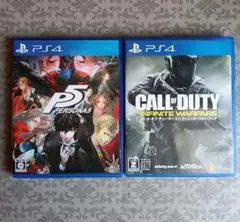 PS4 ペルソナ5　　　　　　　　　　　PS4 インフィニット ウォーフェアのサムネイル