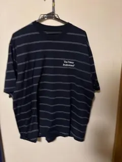 ENNOY Panel Border S/S T-Shirt ネイビー