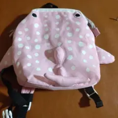 ジンベイザメ　22センチ　ピンクリュック