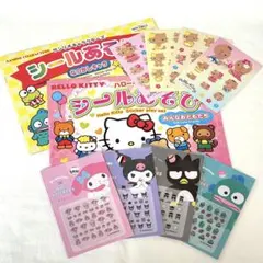 【匿名配送】 サンリオキャラクターズ シールあそび ネイルシール