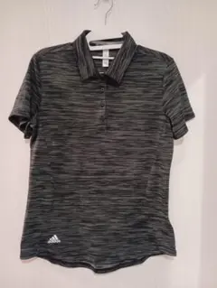 お値下げ❗adidas ストライプ柄 ポロシャツ レディース