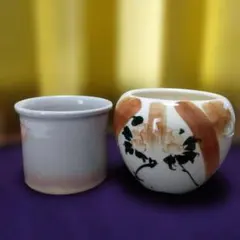 陶器 　茶こぼし？ 2点セットのサムネイル