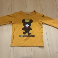 MIKIHOUSE イエロー 長袖Tシャツ80㎝