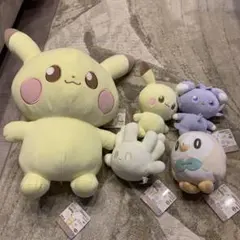 ポケピース　ぬいぐるみ5点セット