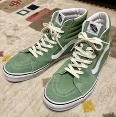 VANS グリーン ハイカットスニーカー 12.0 US