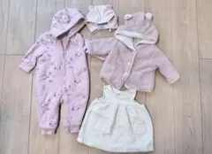 gap ベビー服セット（ロンパース・アウター ・ワンピース ・帽子)