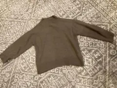 センスオブプレース　アンゴラふわふわショートハイネック