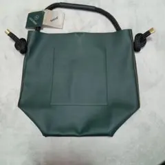 zuccaダークグリーン トートバッグ