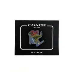 【未使用品】最終価格COACH ブローチ　レキシー 公式】COACH – コーチ | クリスタル ボウ ブローチ