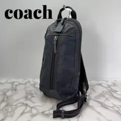 コーチ ボディーバック スリリングバック クロスボディー ナイロン レザー
