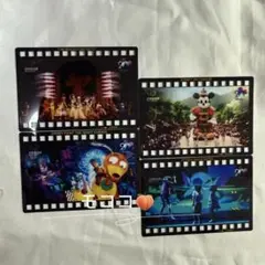 香港ディズニーマジックアクセス20周年コレクタブルカード　第二弾非売品4枚セット