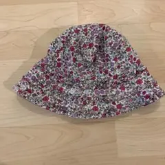 【GAP・44㎝】花柄・ストライプバケットハット