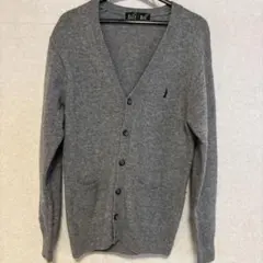 EAST BOY グレー ラムニットカーディガン