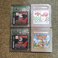 ゲームボーイ カラーソフト 4点セット