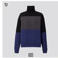 UNIQLO　＋J　メリノブレンドタートルネックセーター　S　新品タグ付　即購入