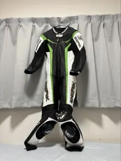 ベリック 革ツナギ グリーン サイズ50 - メルカリ