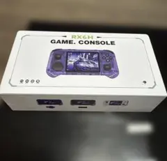 携帯ゲーム機 RX6H 64GB クリアパープル 新品 エミュ対応