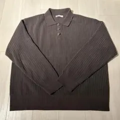 ZARA MAN ポロシャツリブニット