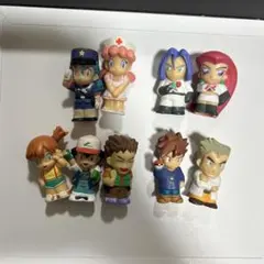 ロケット団などミニフィギュアセット ポケモン初期　指人形　まとめ売り