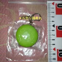 希少　外装袋破れあり　廃盤品　元祖食品サンプル屋　マカロン　抹茶　キーリング