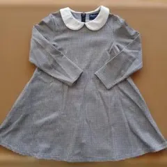 ムージョンジョントラディショナル フォーマルワンピース 千鳥格子110 ユニクロ