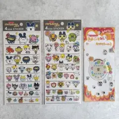 【正規品】たまごっち 4size STICKER 2種セット＋おまけのサムネイル